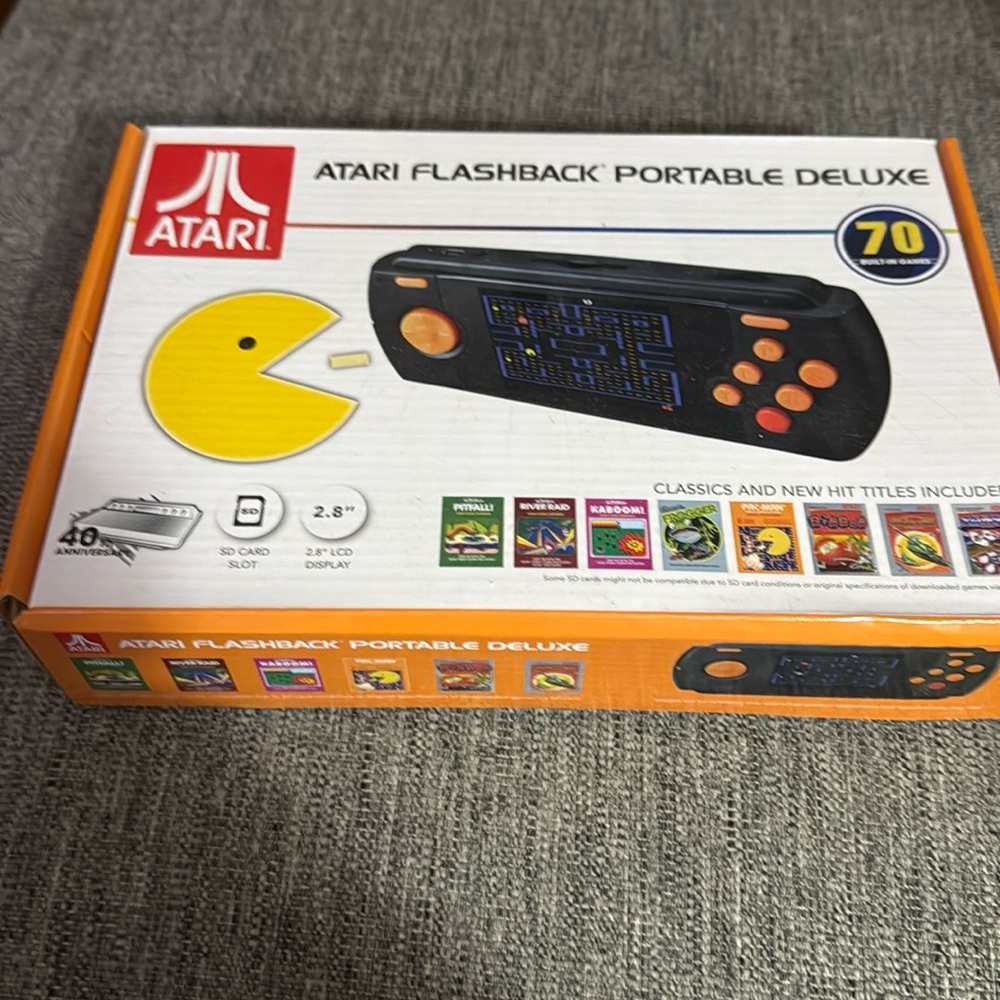 ATARI Flashback Portable Deluxe NIB with 70 Built-in games